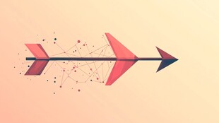 几何箭头创意图形设计