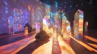 梦幻水晶光影艺术空间