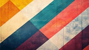 复古多彩条纹背景图案