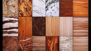 多样木纹大理石纹理展示