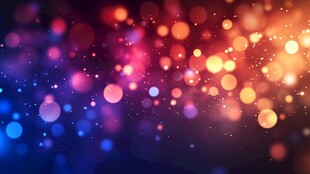 梦幻炫彩光斑背景图