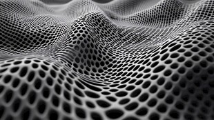 3D蜂窝状纹理背景图案