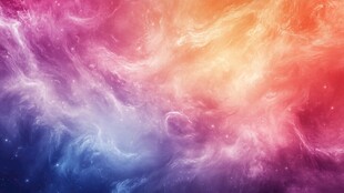 梦幻绚丽星云背景图
