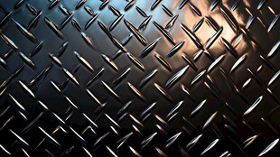 金属菱格纹理背景图案