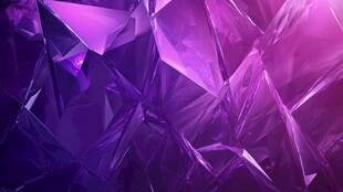 梦幻紫晶几何抽象背景图