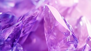 梦幻紫水晶特写