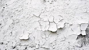剥落的白色墙面纹理