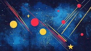 梦幻星际宇宙绚丽景象