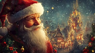 圣诞老人与梦幻圣诞小镇