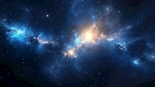 璀璨宇宙星空奇幻景象