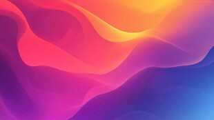 绚丽多彩流动渐变背景图