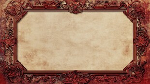 复古华丽边框空白纹理背景