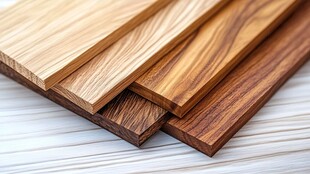 多样木质板材展示