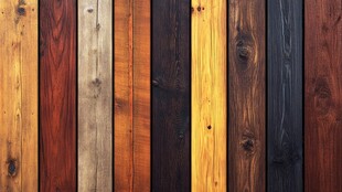 多彩木板纹理背景