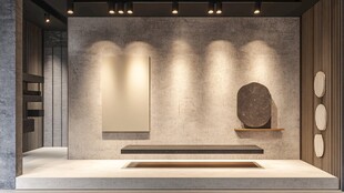 简约风室内展示空间设计