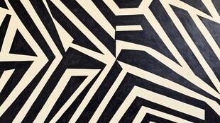 黑白几何图案纹理背景