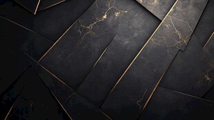 黑金几何纹理酷炫背景图