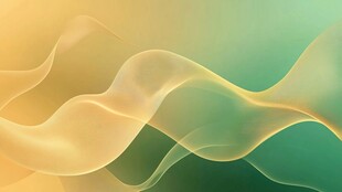 渐变飘带背景图