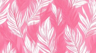 粉色羽毛图案背景纹理