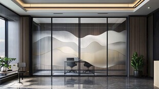 现代简约风办公室优雅空间