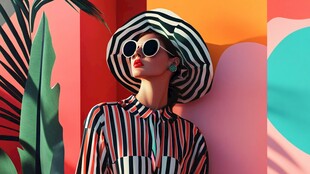 时尚女士多彩穿搭与配饰