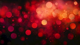 梦幻红色光斑背景