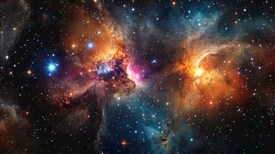 绚丽星云 宇宙的梦幻奇观