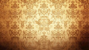 古典奢华金色花纹背景图