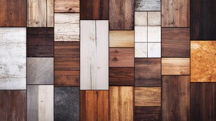 多样木纹拼接展示