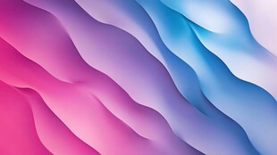 梦幻渐变波浪背景图案