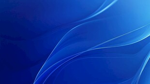 蓝色动感线条抽象背景图