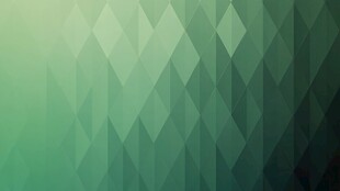 渐变绿色几何图案背景