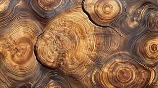 独特木纹纹理特写