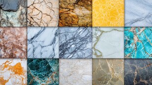 多彩大理石纹理集合