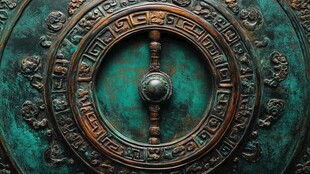 古铜门环 精致古典装饰艺术