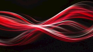 动感红线条抽象背景图案