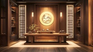 中式雅致茶室 古韵悠然