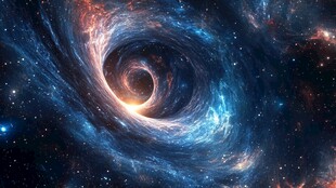 宇宙漩涡 神秘深邃的星系奇观