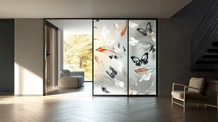 蝶影移门装点现代雅致空间