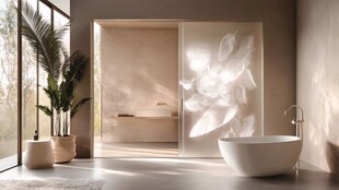 现代简约风优雅浴室空间