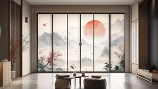 中式茶室 诗意山水间的宁静