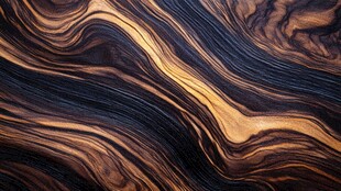 流动的黑金纹理艺术图案