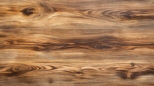 自然纹理的实木木板表面