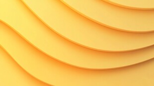 黄色波浪状几何纹理背景