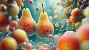 梦幻双梨与多彩果实世界