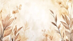 梦幻花卉背景图