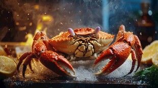 生鲜大螃蟹 冰鲜美味诱人