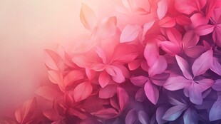 梦幻缤纷花瓣背景图