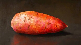 新鲜红薯 色泽诱人