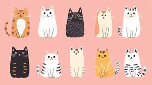 可爱猫咪集合